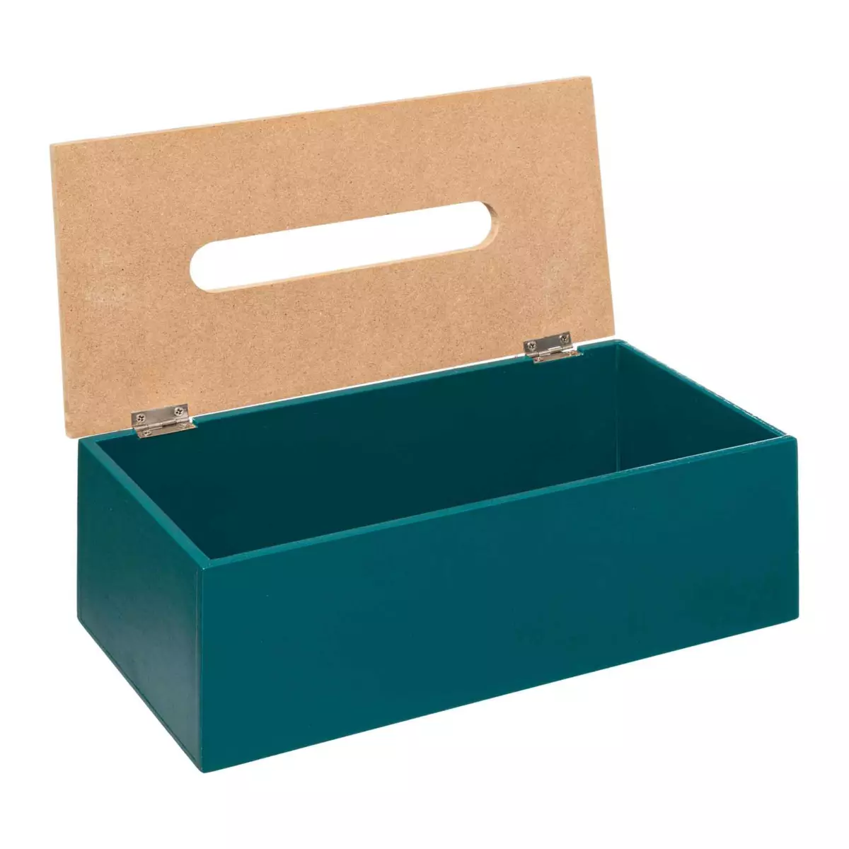 Papiertuchbox Modern Petrolblau 3