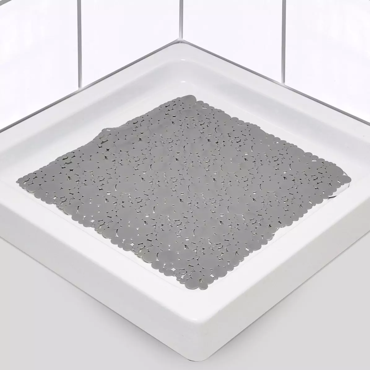 Alfombra de ducha Galet Gris 1