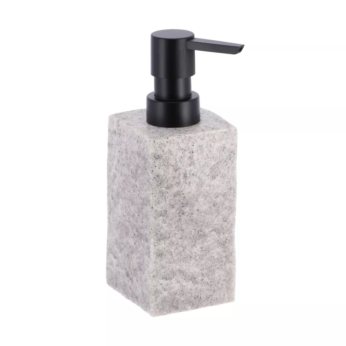 Set di accessori per il bagno effetto pietra Grigio 2