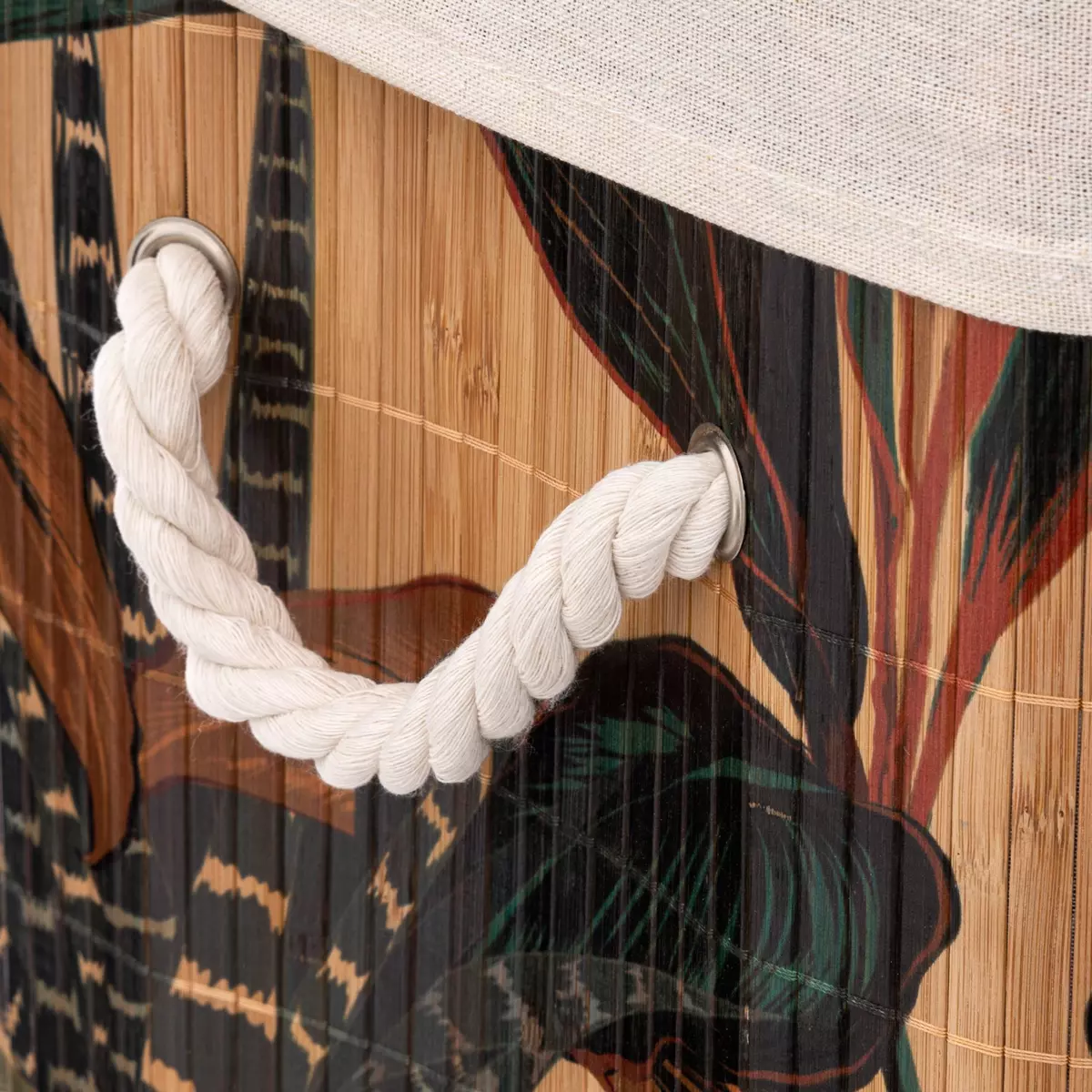 Cesto portabiancheria Palawan Legno 2