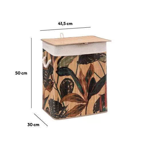 Cesto portabiancheria Palawan Legno 5