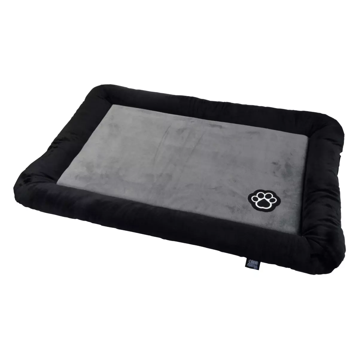 Matelas pour chat et chien Patchy L90 cm Gris/Noir 1