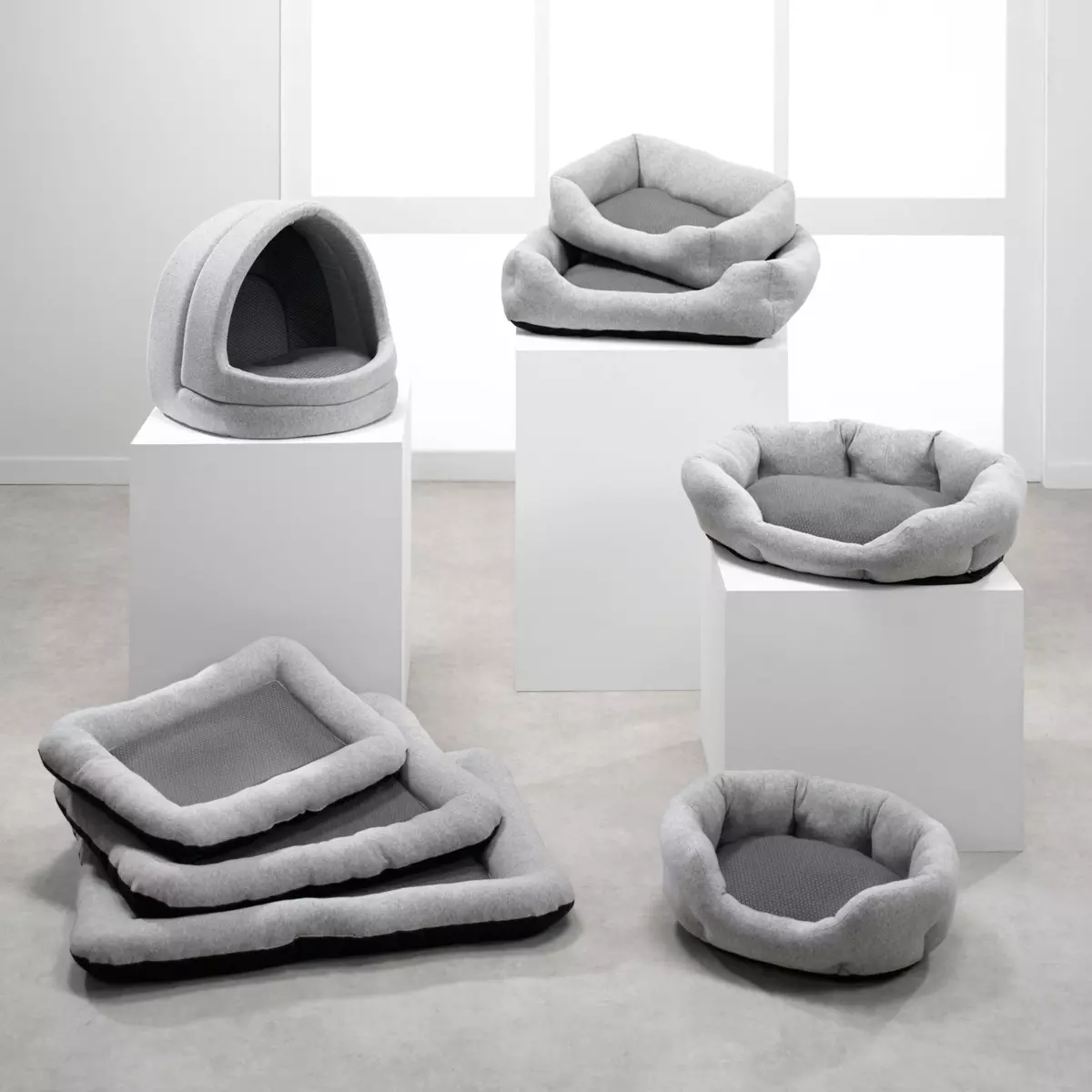 Matelas pour chat et chien Graphène L60 cm Gris 2