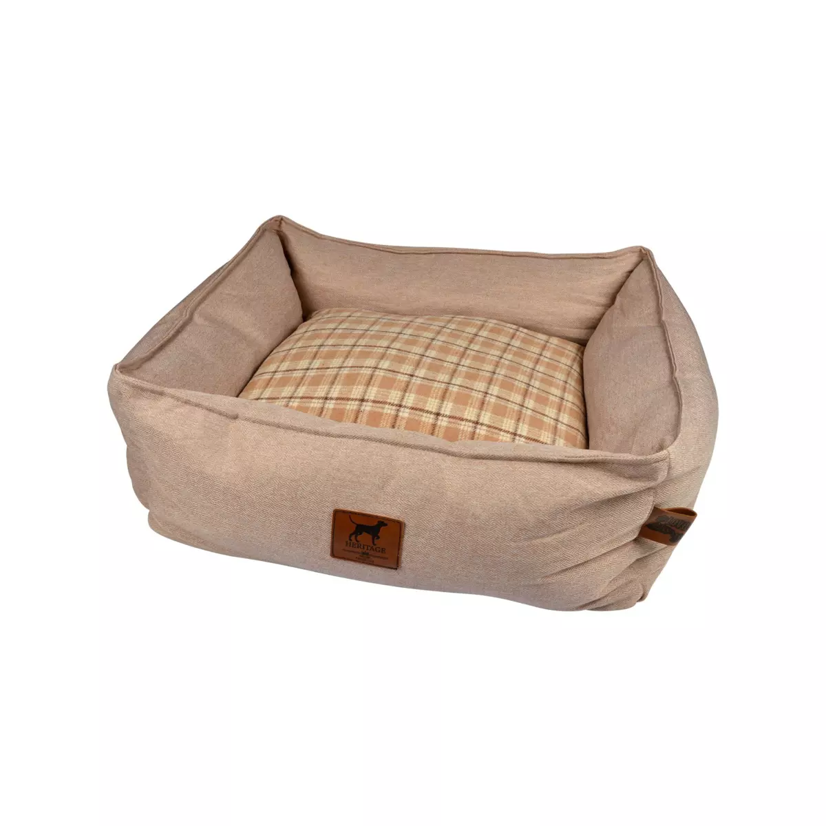 Panier rectangle pour  chat et chien Héritage L55 cm Ecru 1