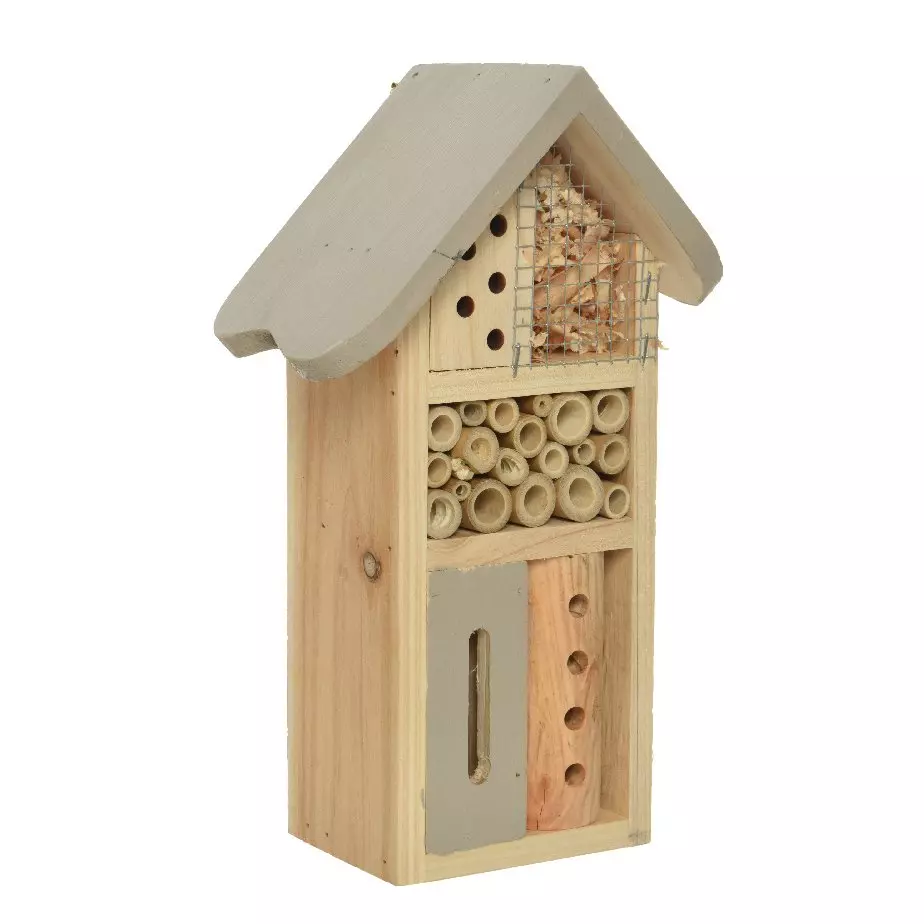 Insektenhotel Fizzy Grau 2