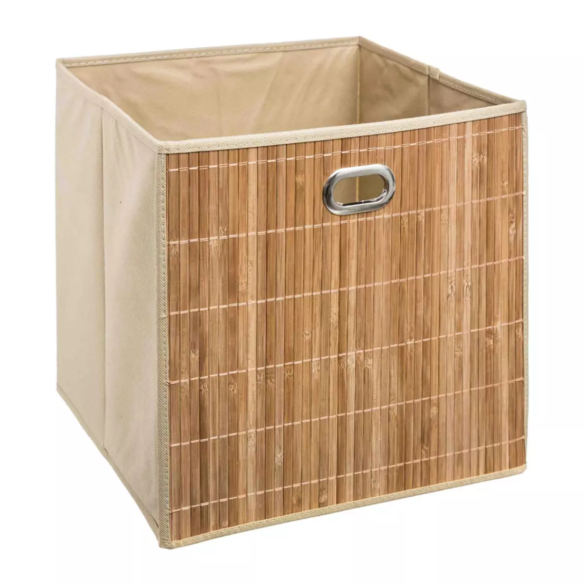 Panier de rangement Bamboon Naturel Grand modèle 1