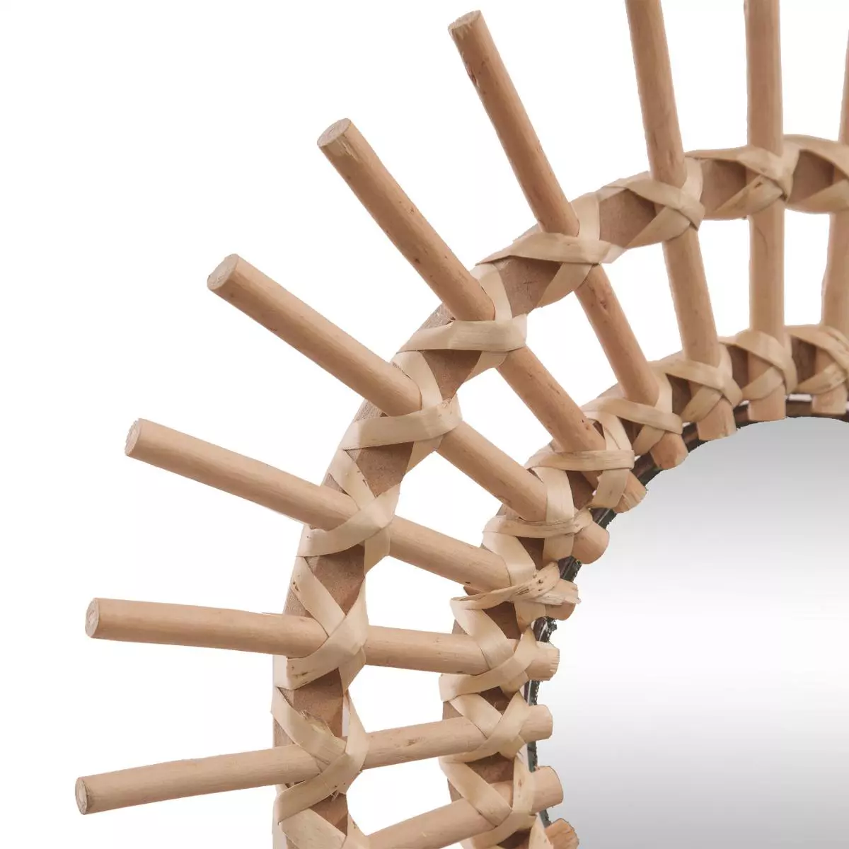 Spiegel Soleil Rattan Naturfarben 4