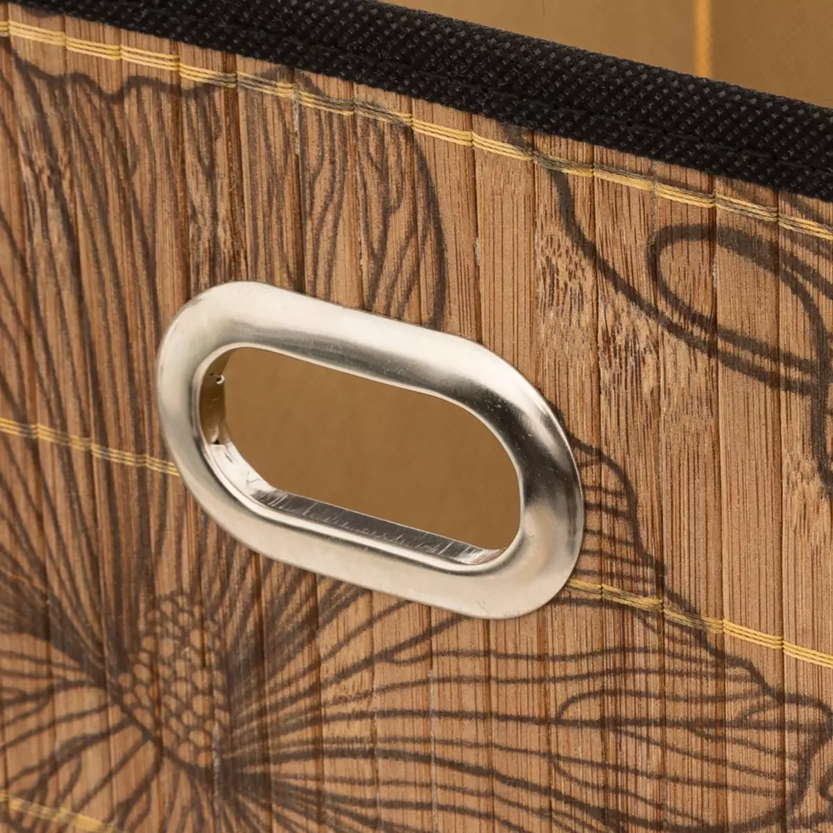 Panier de rangement (31 x 31 cm) Blackflora Bois 3