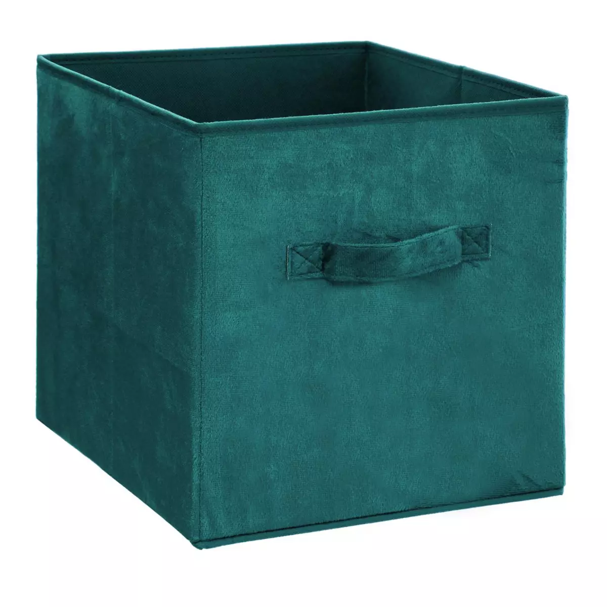 Panier de rangement Velouria Bleu canard 1