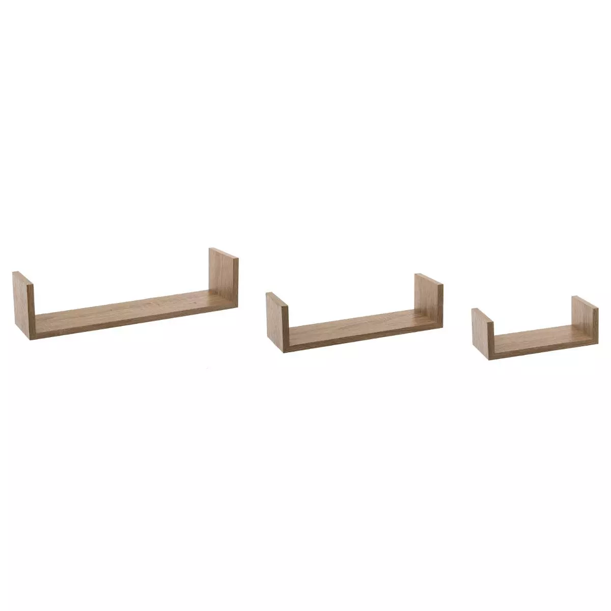 3er Set Regale Bord Naturfarben 1