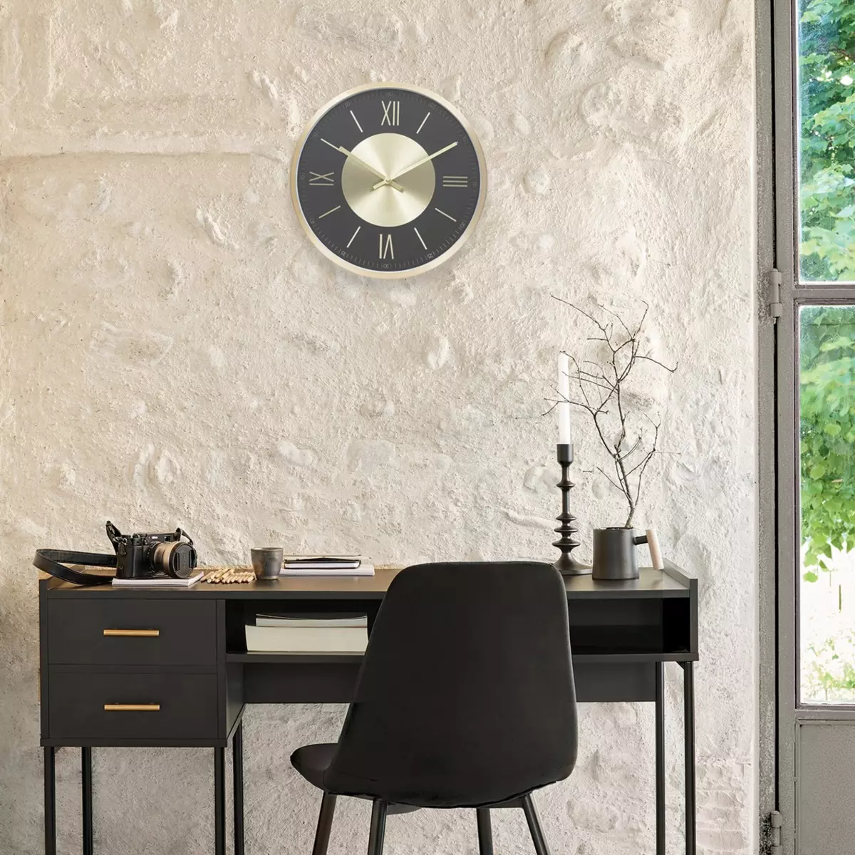 Horloge murale Ariana Or 2