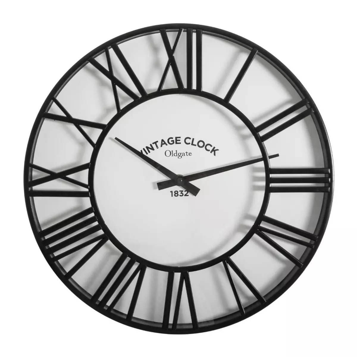 Horloge Silence Clock Noire 1