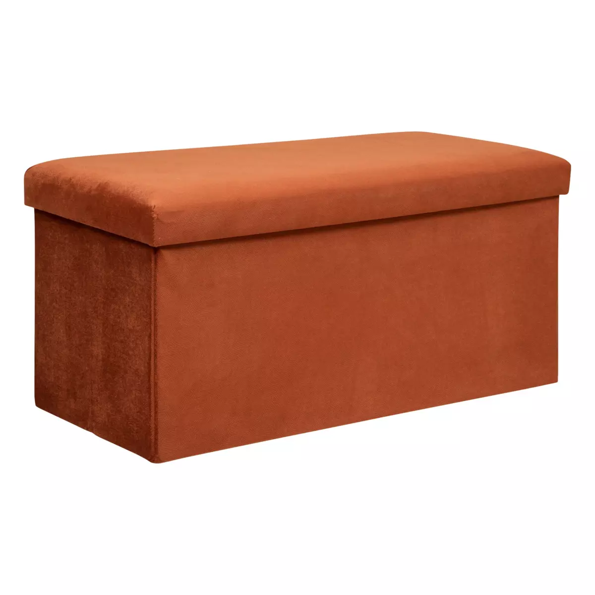 Pouf de rangement double Lilou Ambre 1