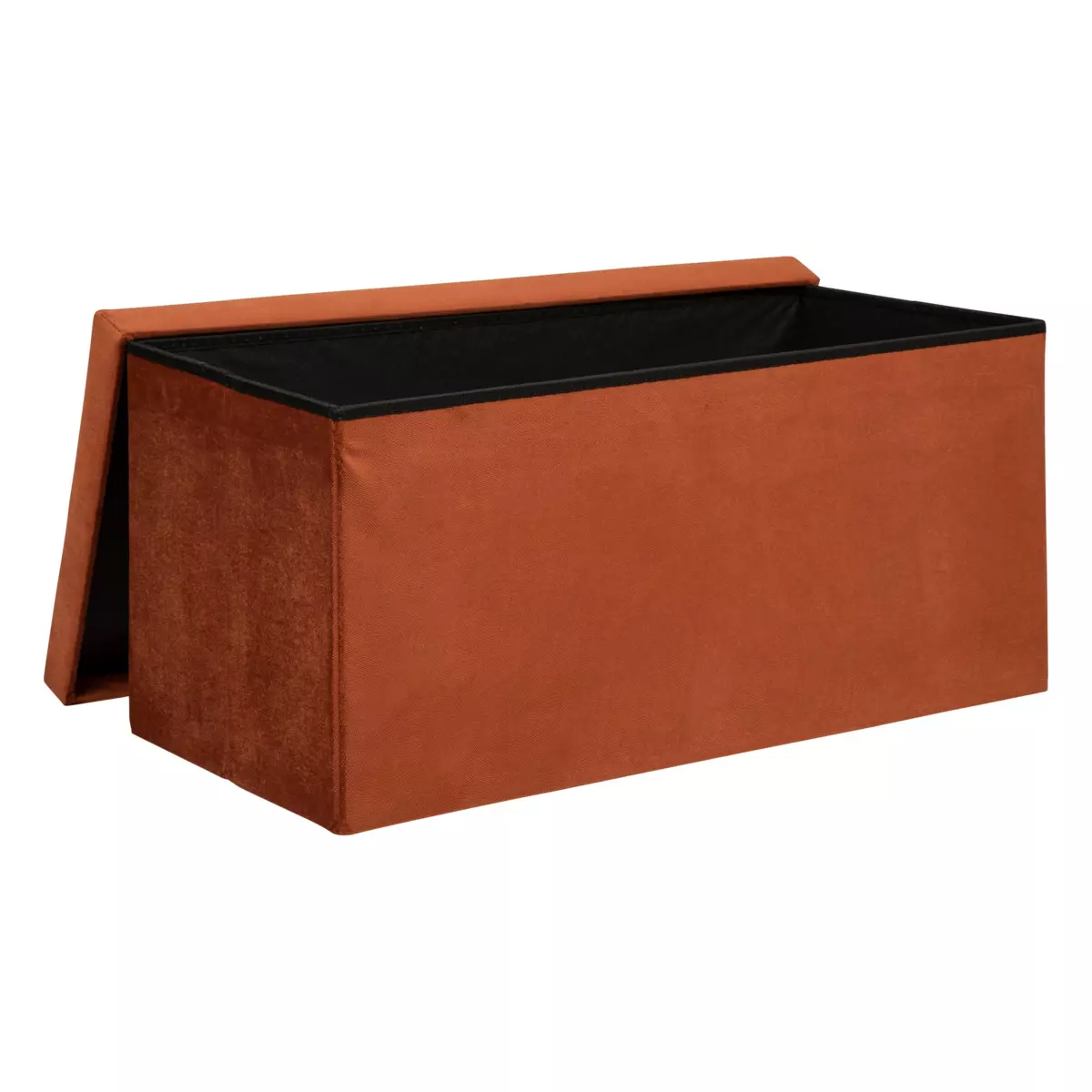 Pouf de rangement double Lilou Ambre 4