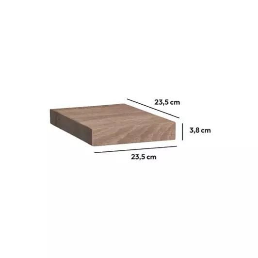 Wandregal (23,5 cm) Fixy Naturfarben 3