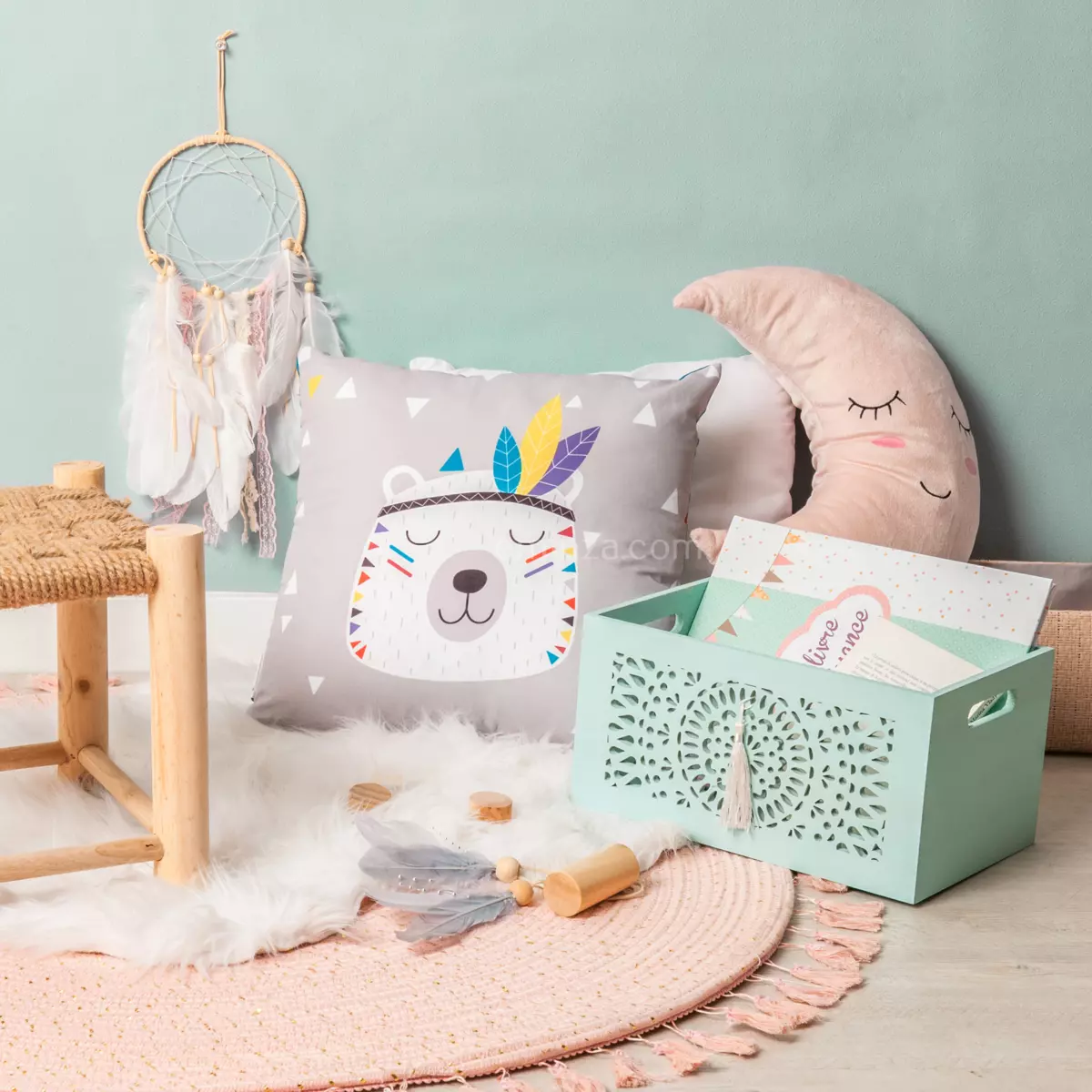 Traumfänger Dentelle Weiß 127