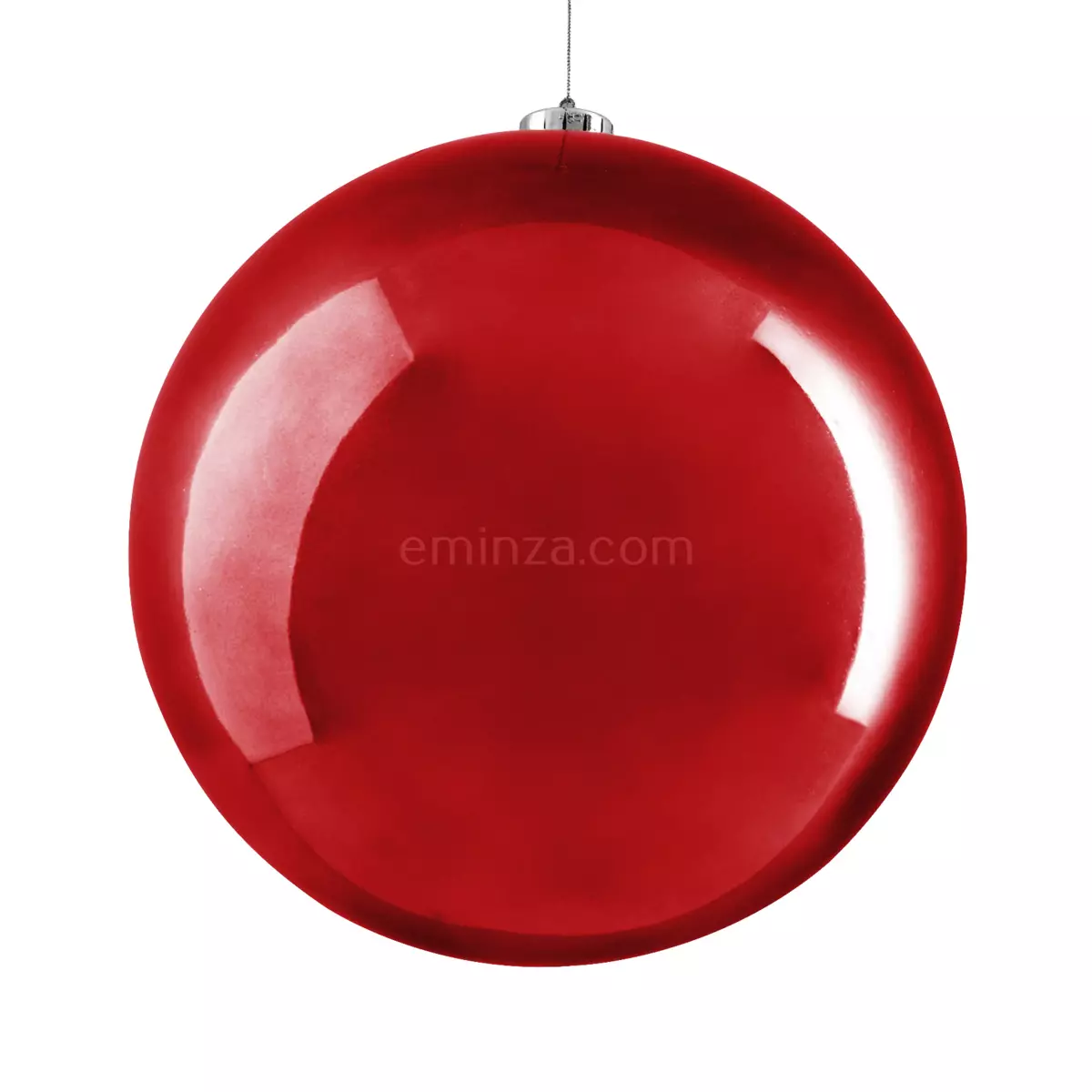Set di palline natalizie in pvc multicolore 6 cm confezione da 37