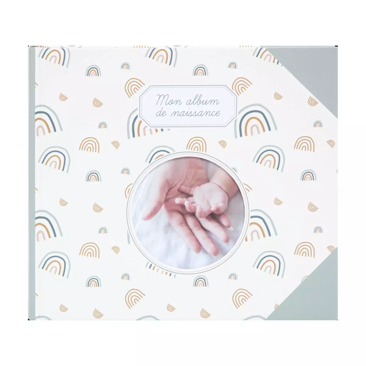 Livre de naissance Arc en ciel Vert 3