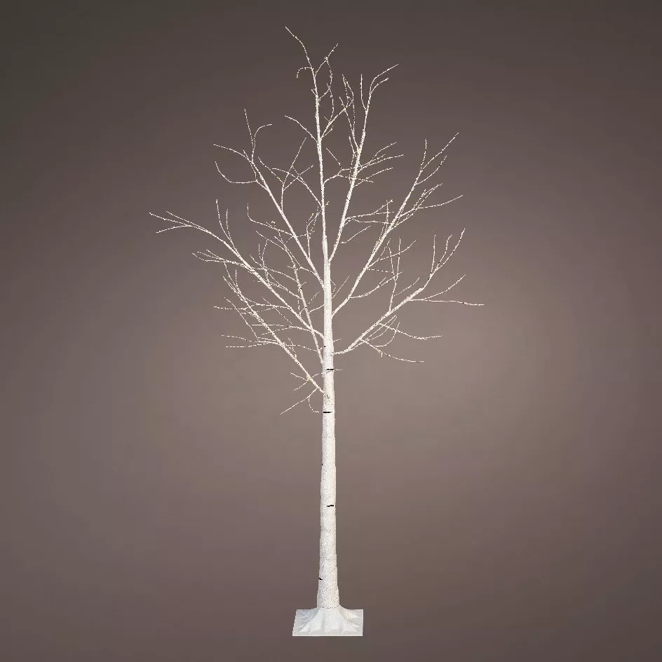 Abedul luminoso Lucidum Micro LED alto 180 cm Blanco cálido 4