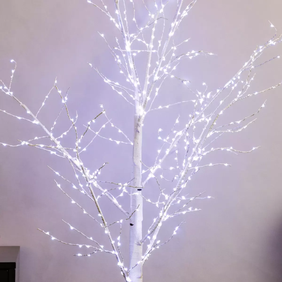 Bouleau lumineux Wills Micro LED H180 cm Blanc froid 2