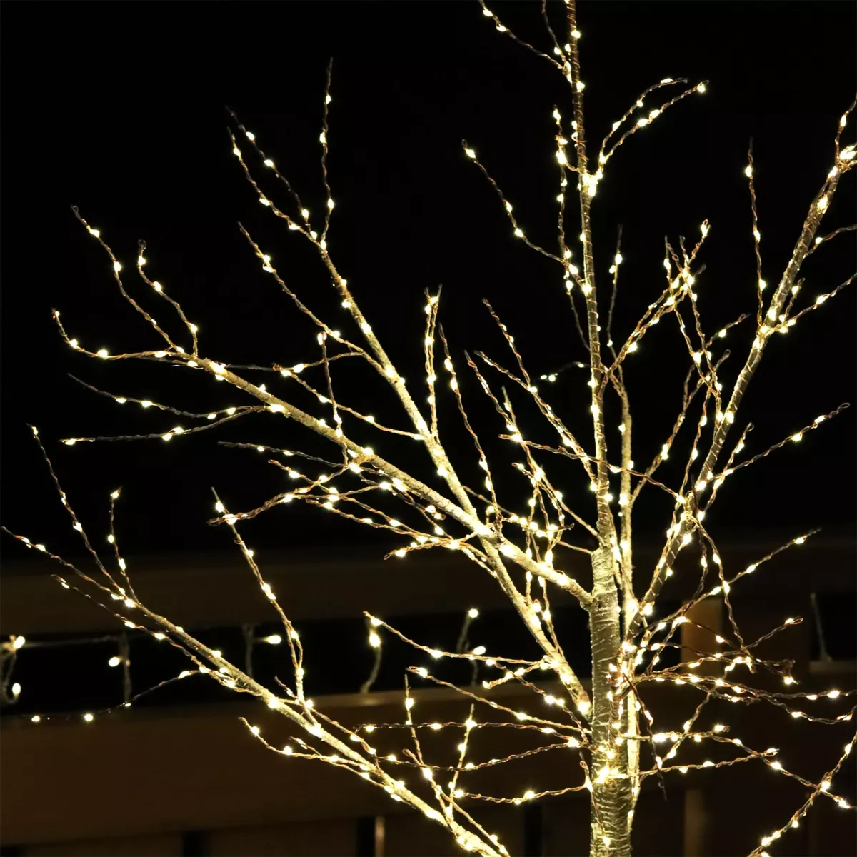 Verlichte berkenboom Betula H180 cm warmwit 3