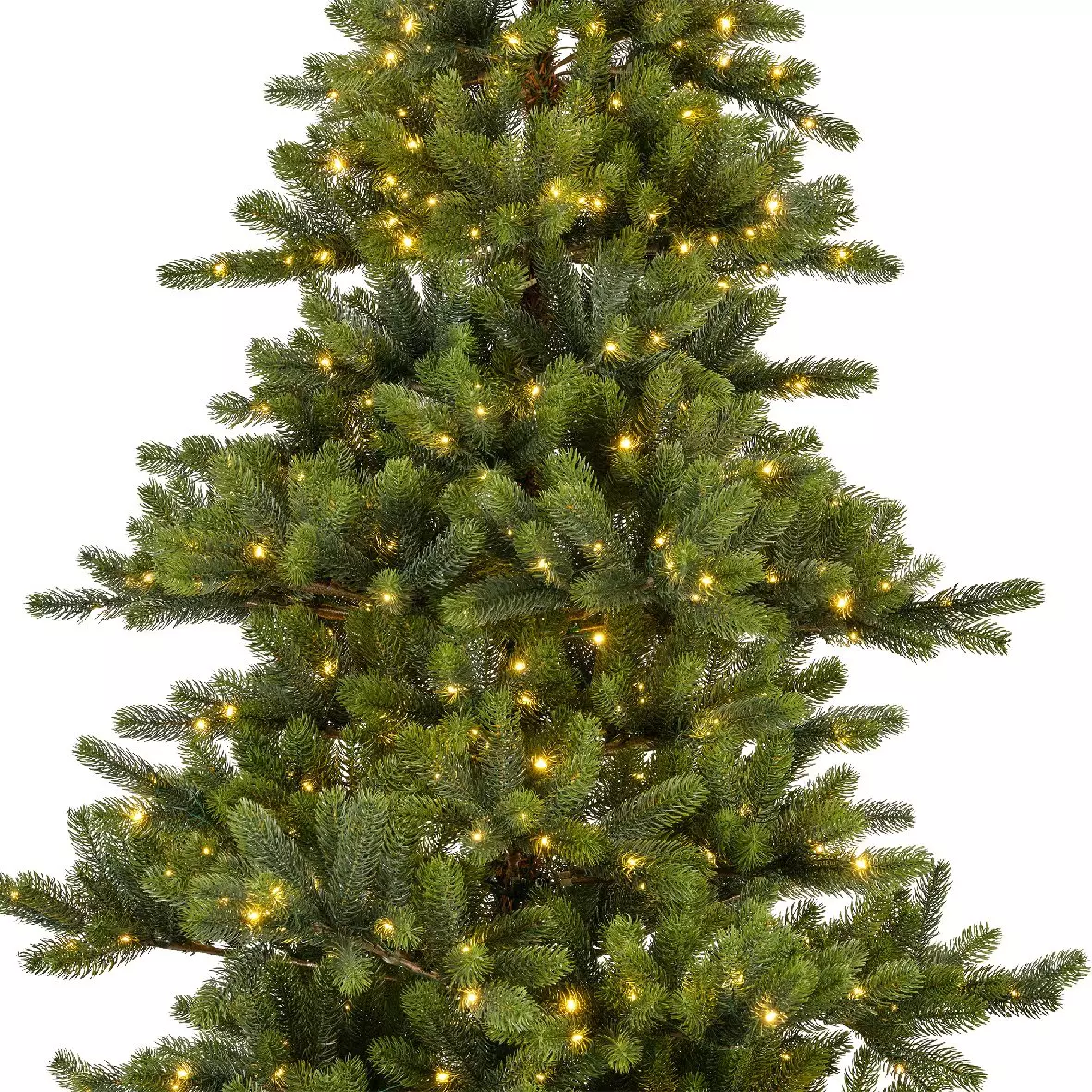 Sapin de Noël artificiel lumineux pour extérieur Yukon H300 cm Vert sapin 3