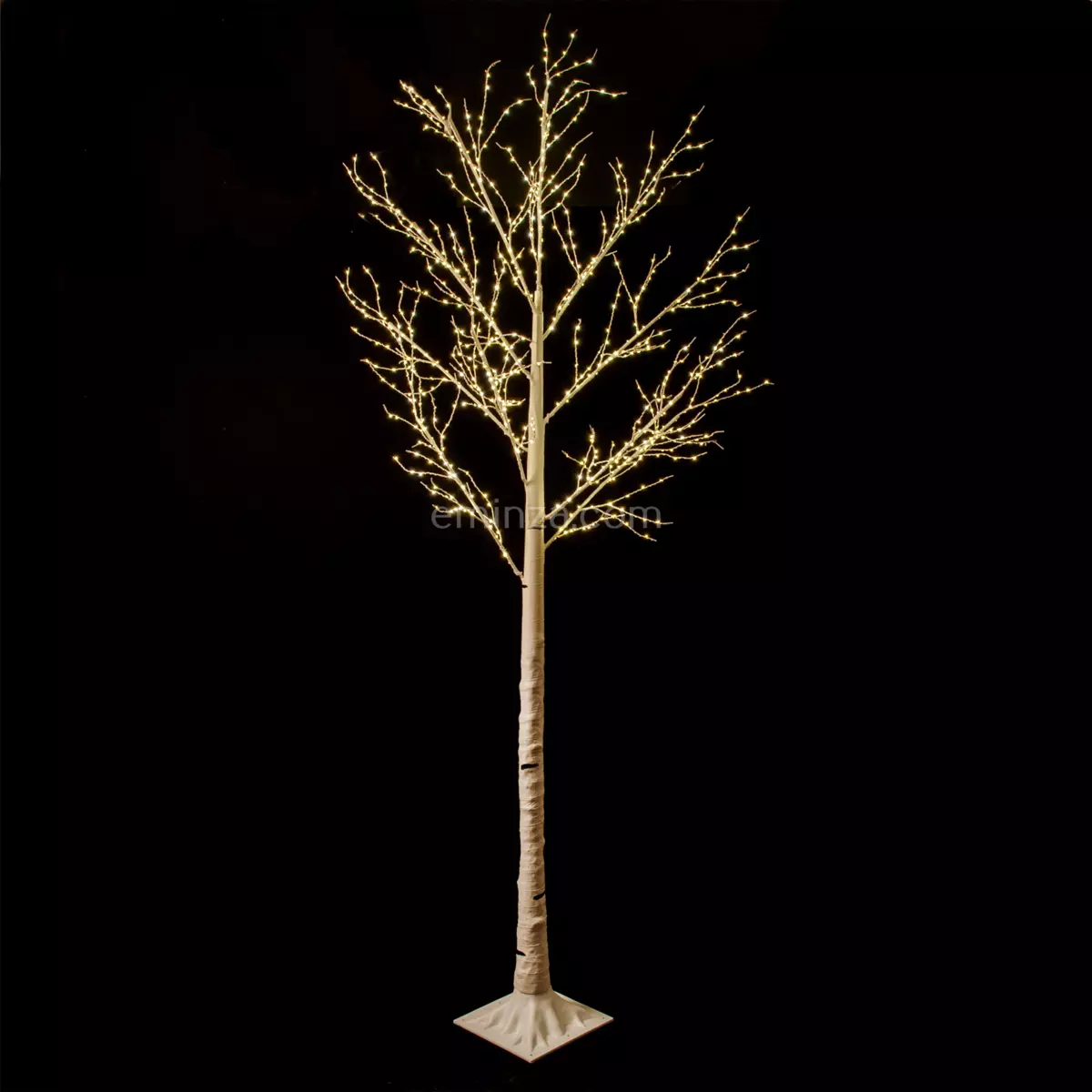 Bouleau lumineux Lumina H220 cm Blanc chaud 2