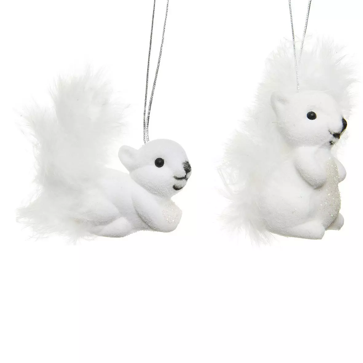 Confezione di 2 scoiattoli Pilou Bianco 2