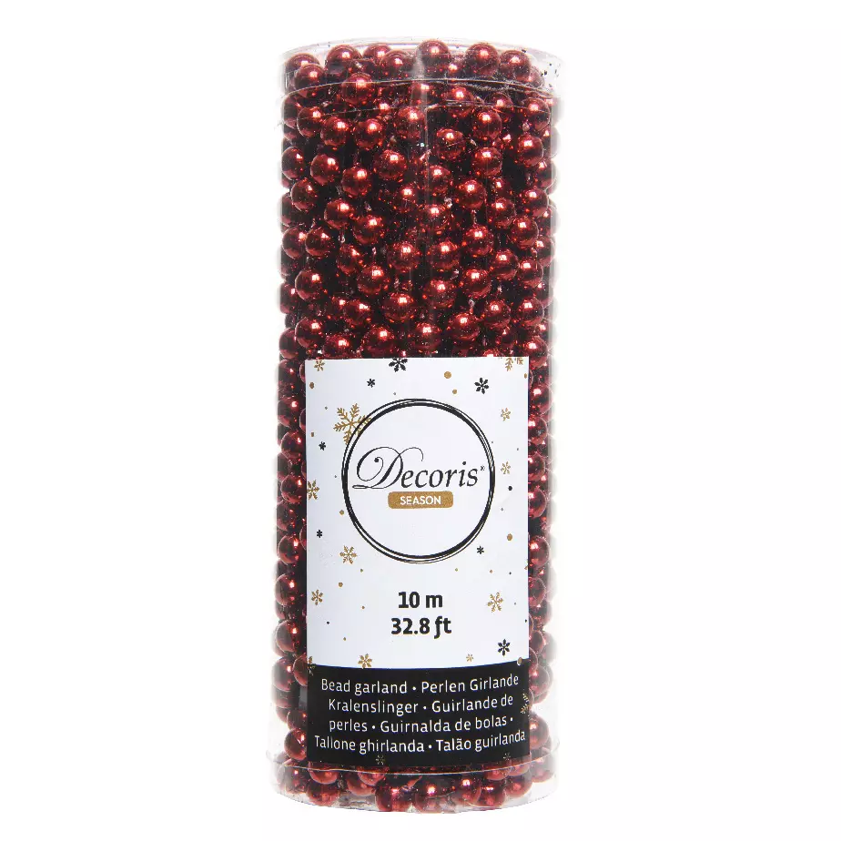 Guirnalda perla Alpine Rojo 1