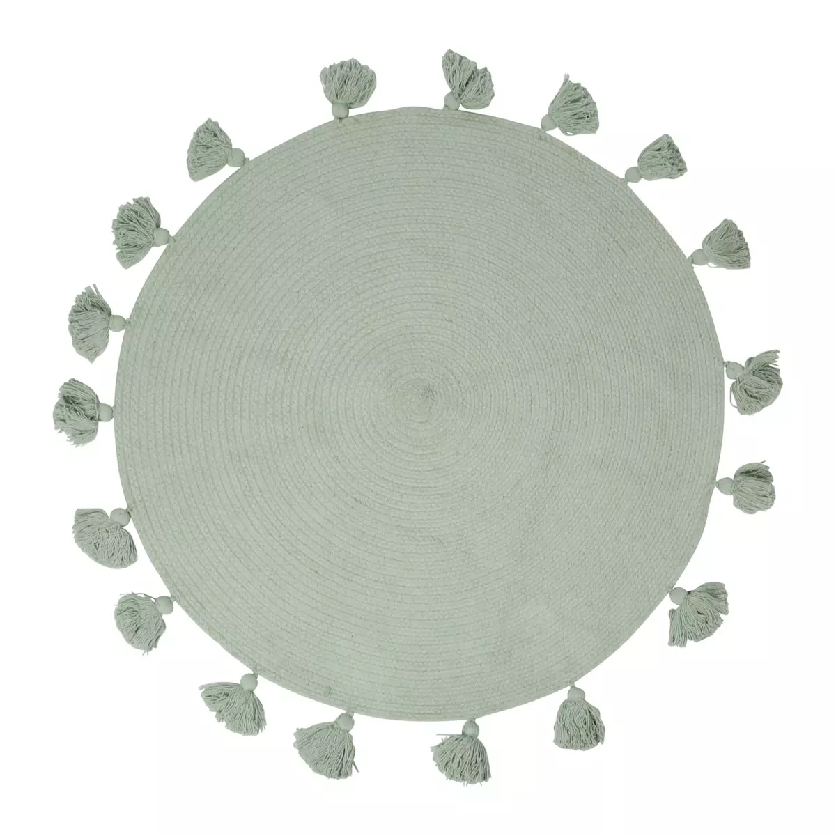 Tapis coton enfant (90 cm) Lou Vert 2