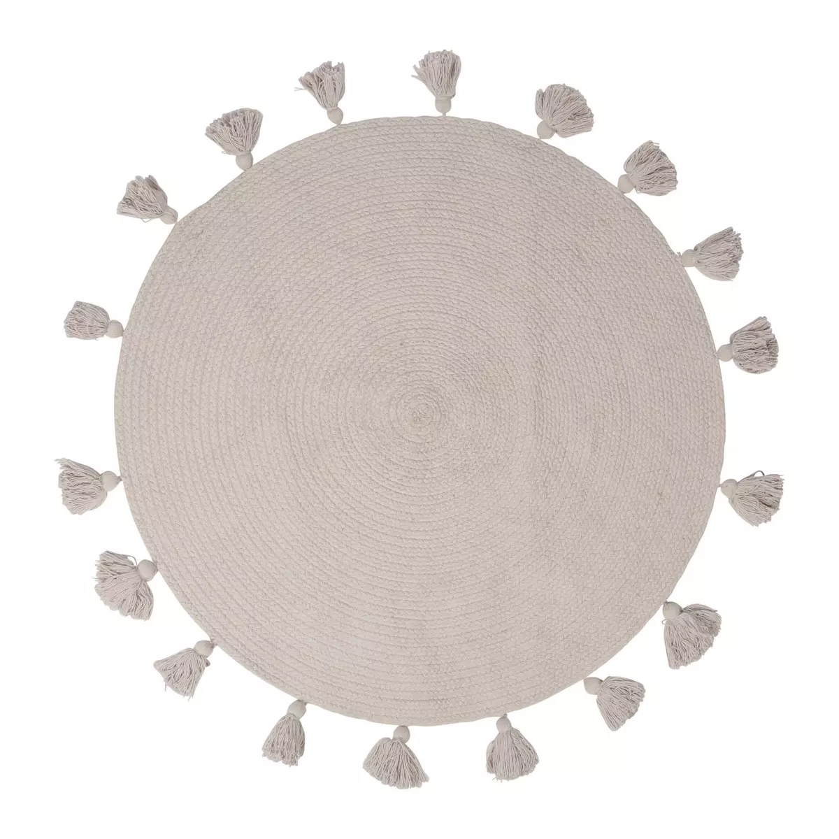 Tapis coton enfant (90 cm) Lou Gris