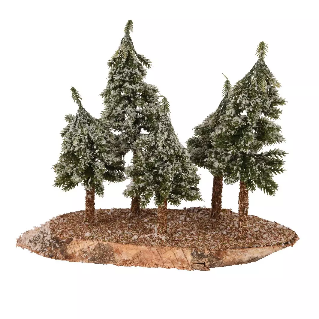 Arbolito artificial para mesa en el bosque Alto 25 cm Verde 1