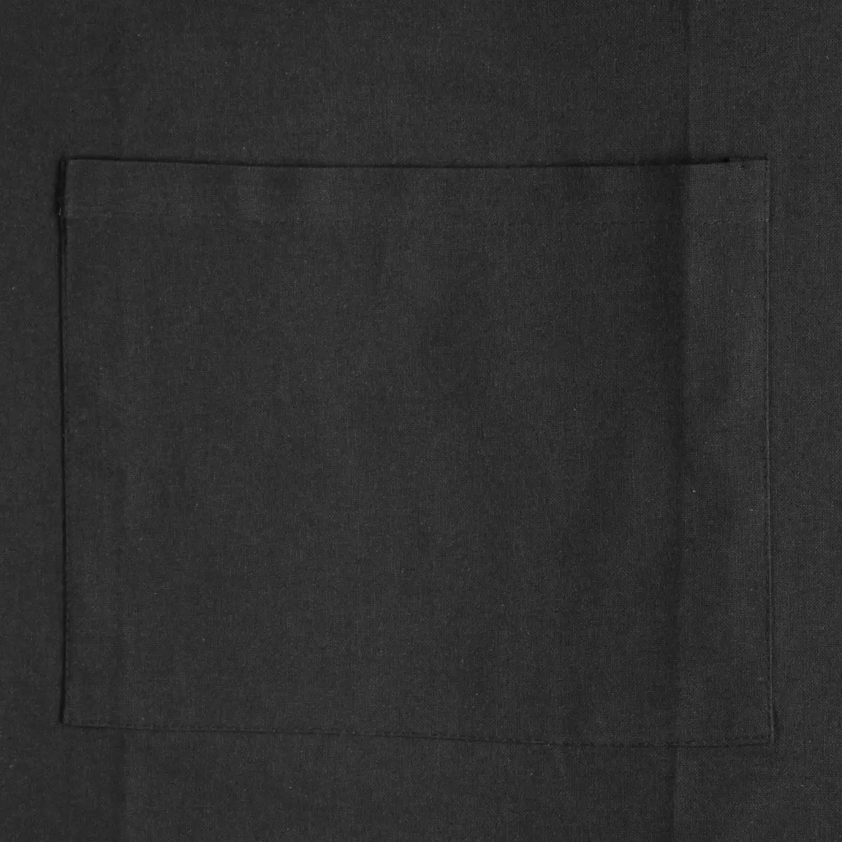 Kochschürze mit Tasche Einfarbig Anthrazit 127