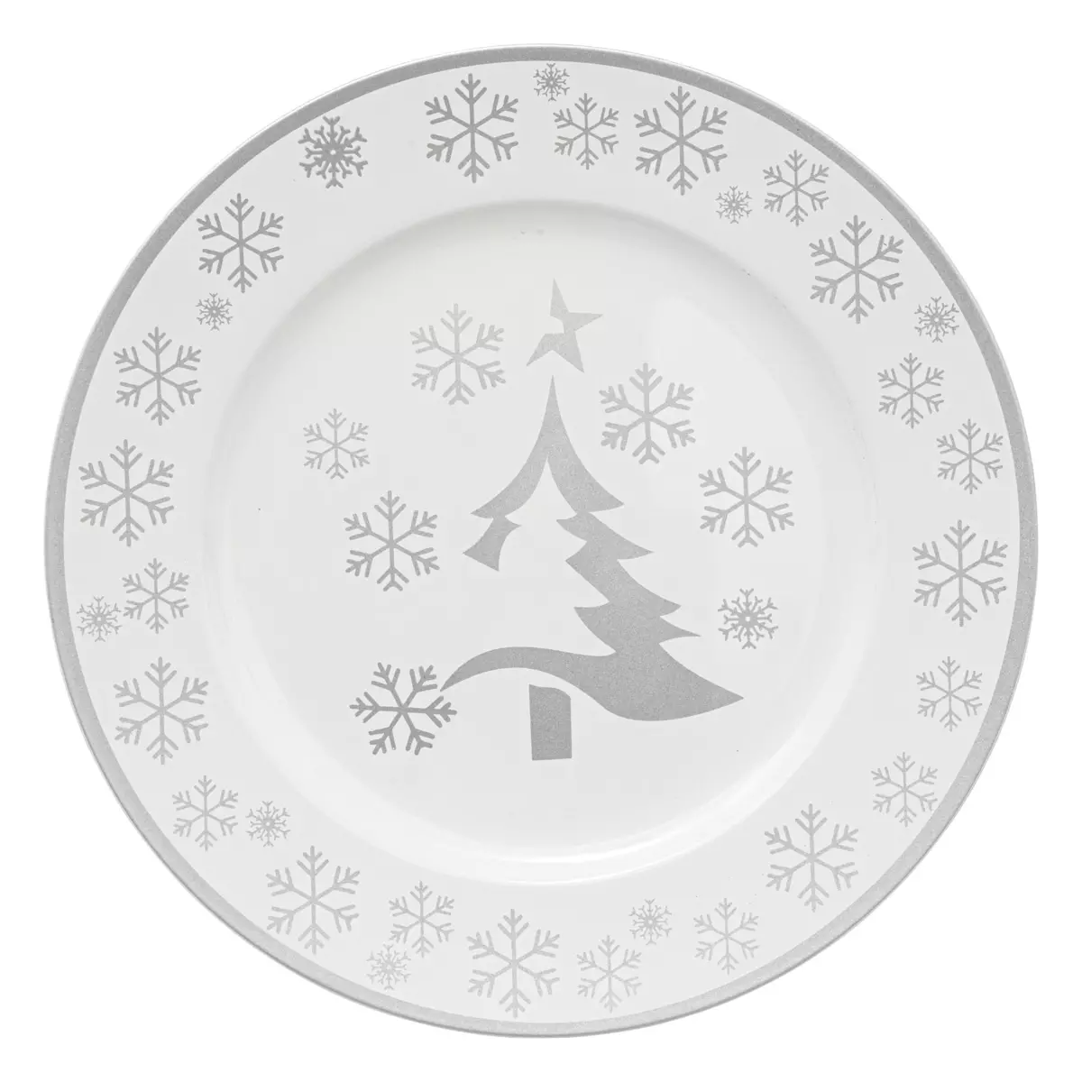 Set van 12 onderborden Sapin zilver 1