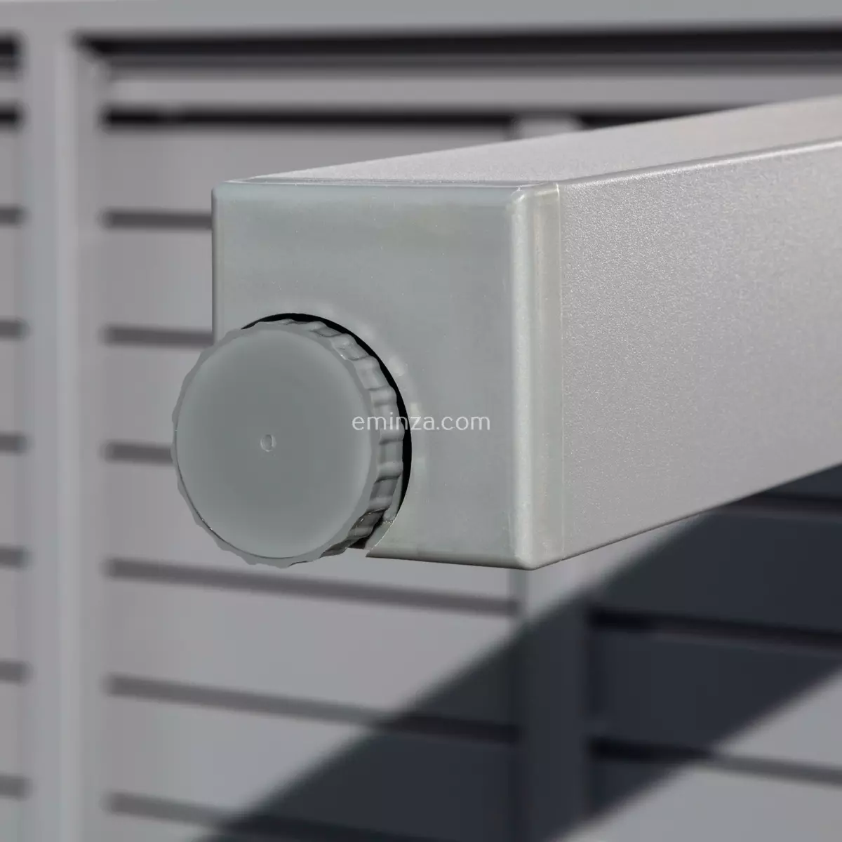 Table de jardin extensible 10 places Aluminium Murano (270 x 90 cm) - Gris ardoise 6