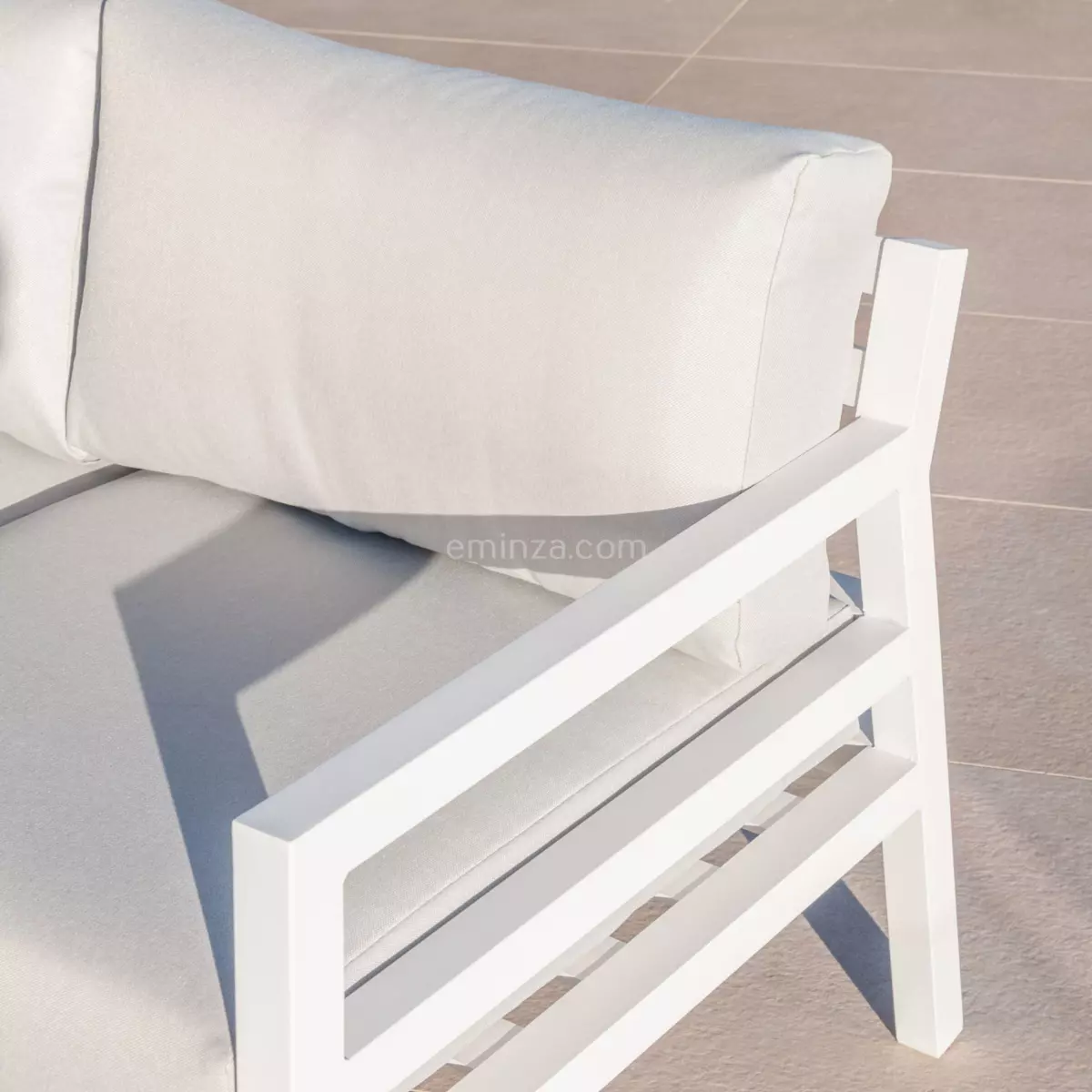 Salon de jardin Mykonos Blanc - 5 places 3