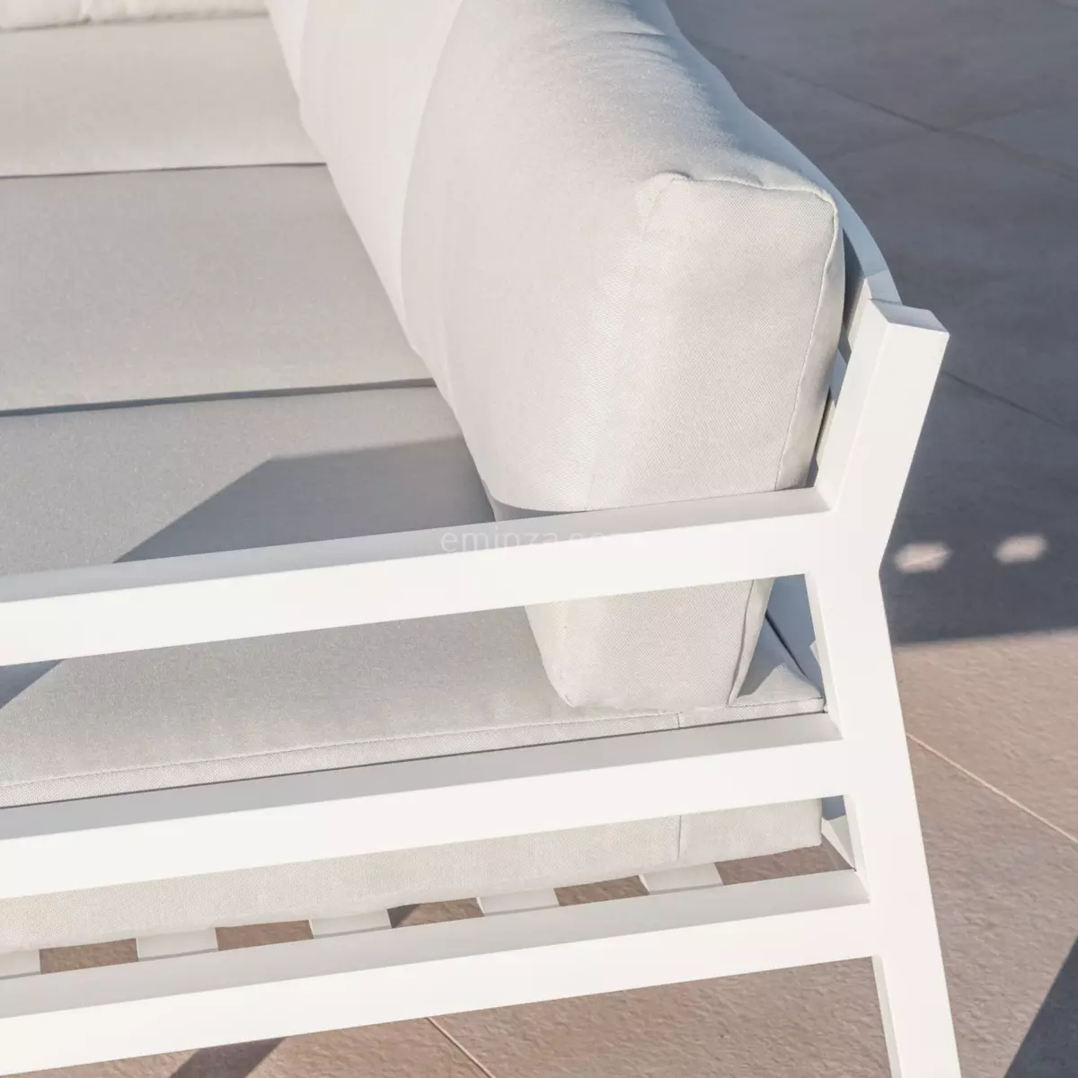 Salon de jardin Mykonos Blanc - 5 places 5