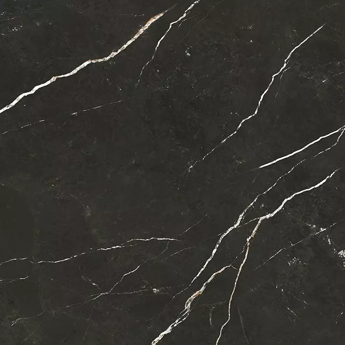 Tavolo da giardino 8 posti Alluminio/Ceramica Modena (180 x 90 cm) - Grigio antracite/Nero effetto marmo 6