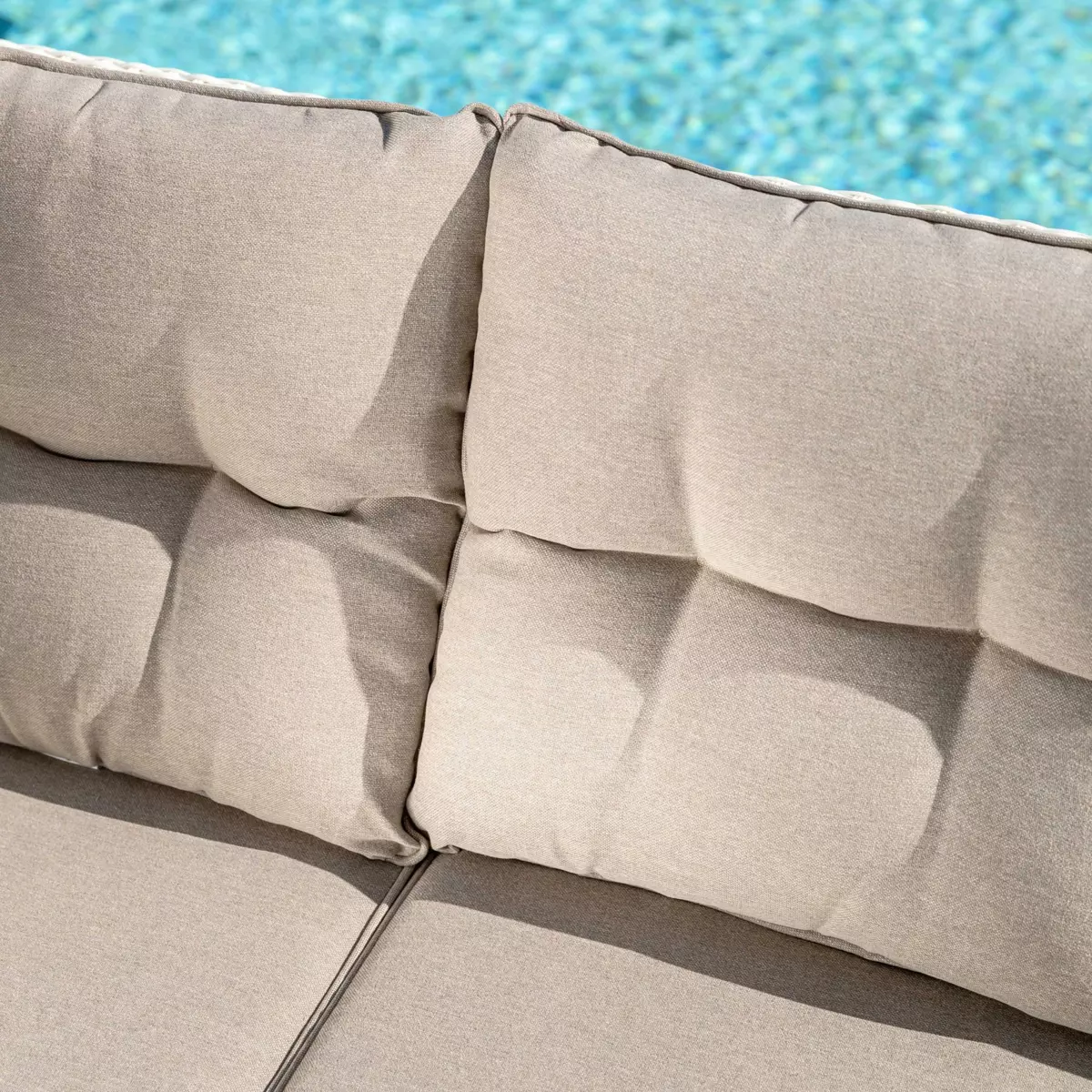 Canapé de jardin 3 places Tivoli - Blanc 2