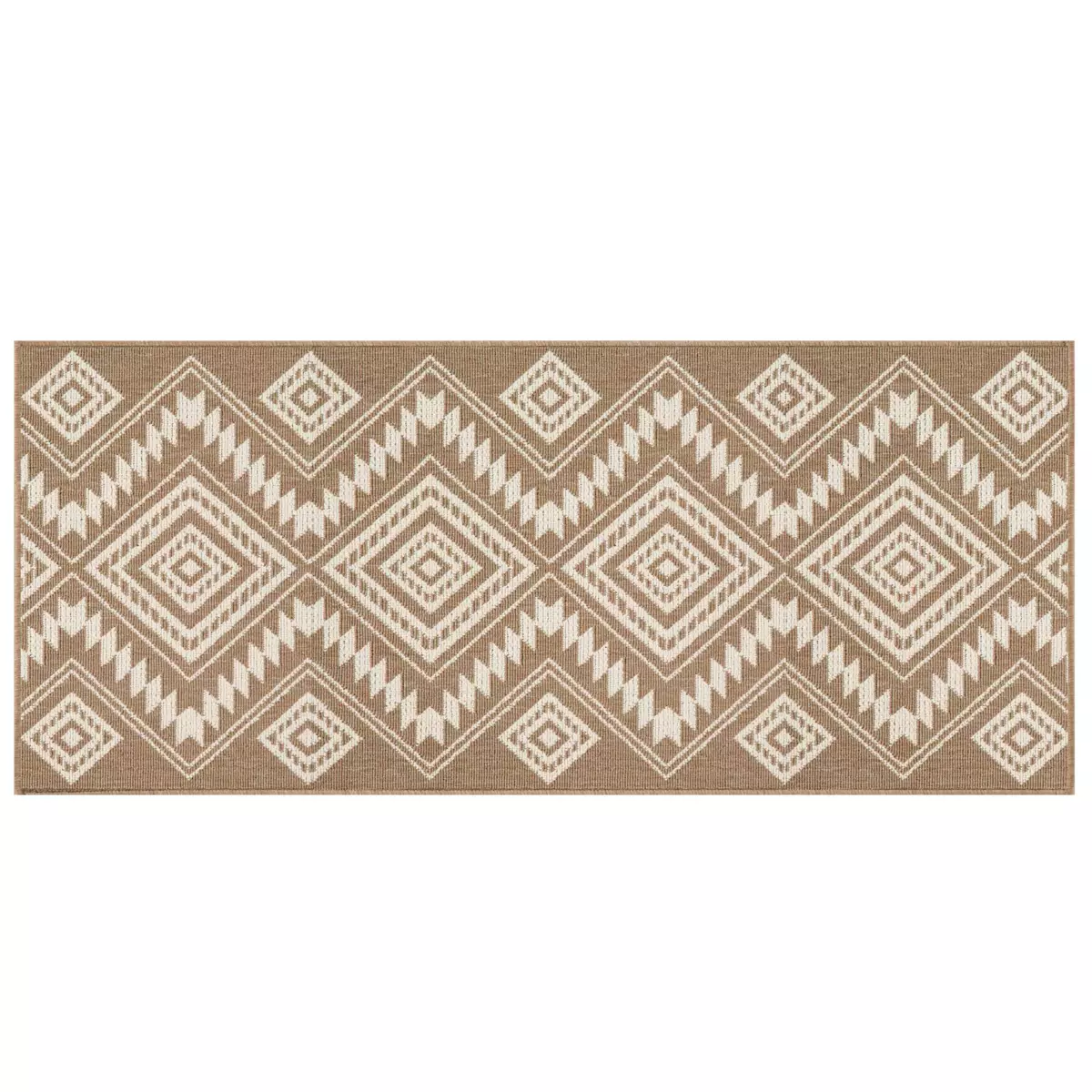 Tapis antidérapant (120 cm) Lexy Beige 1