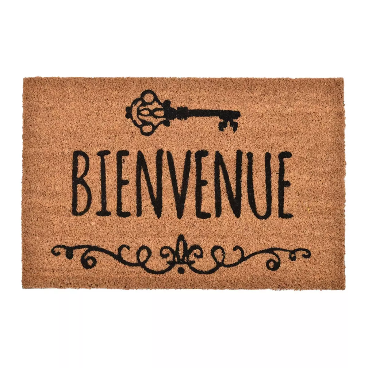 Felpudo Fibras de coco (60 cm) Bienvenue Beige 1