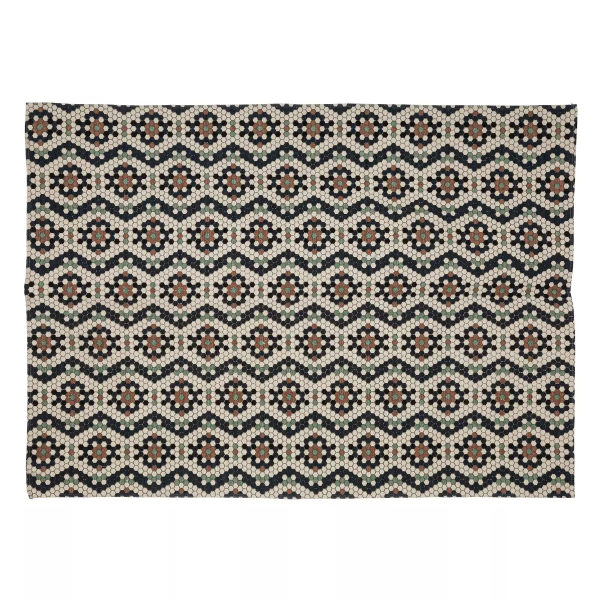 Alfombra algodón (170 cm) Mozeka Multicolor 2