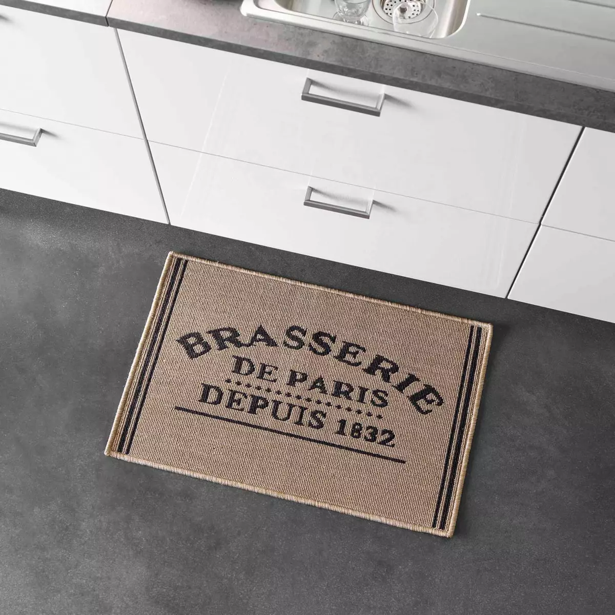 Keukenmat (80 cm) Troquet Beige