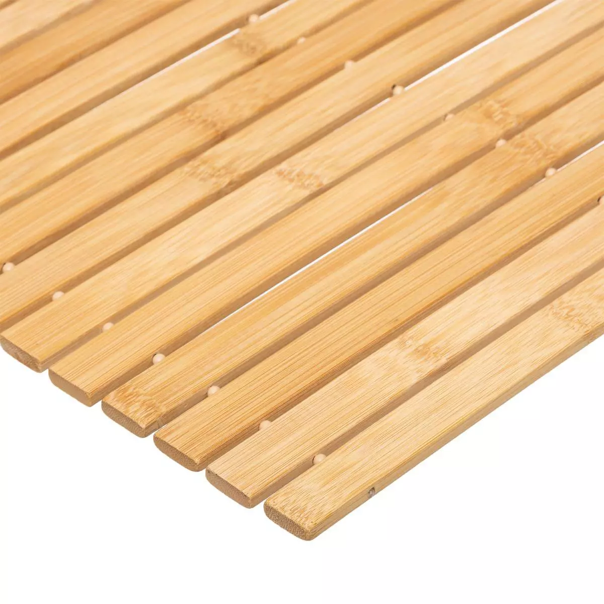 Aufrollbare Badematte aus Bambus Leo 2