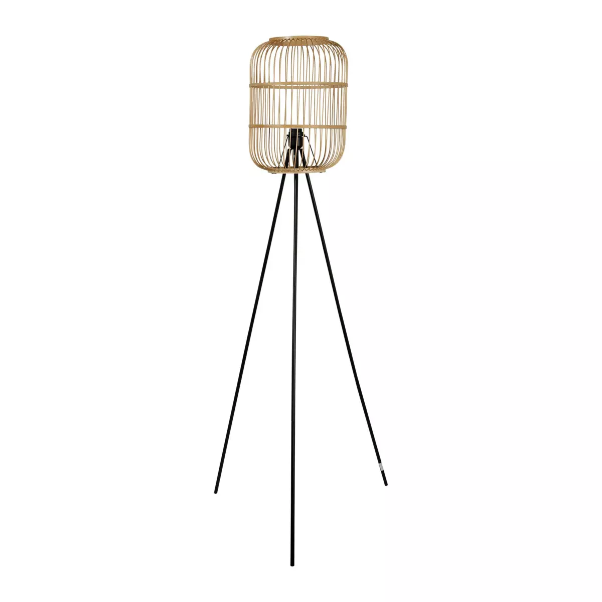Tripod gulvlampe i bambus (H152 cm) Hanoi Beige