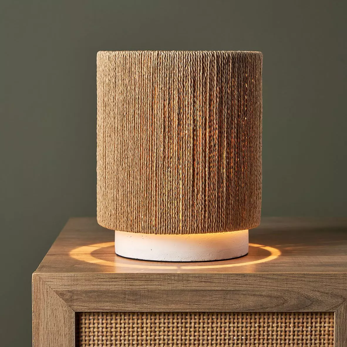 Tischlampe Salem Braun