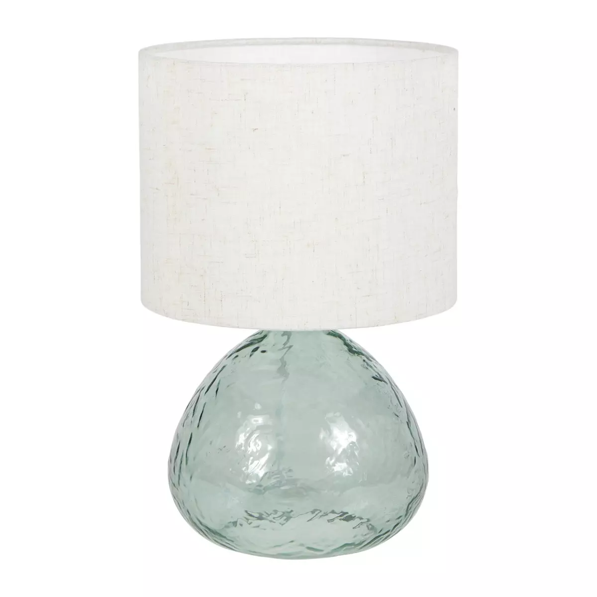 Lampe à poser verre Calista Verte