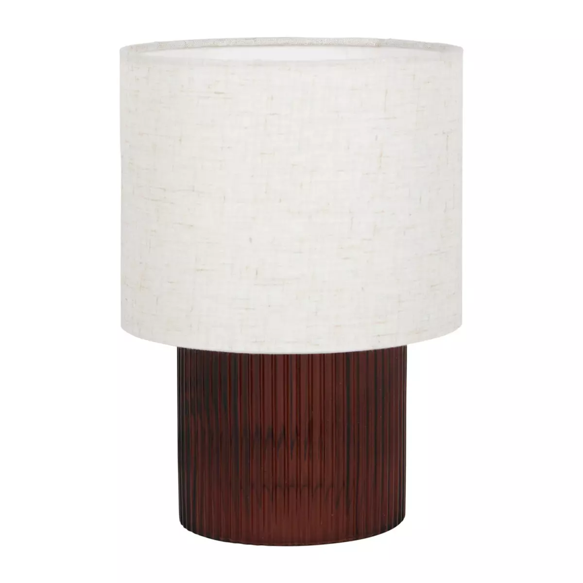 Lámpara de mesa Delia Marrón