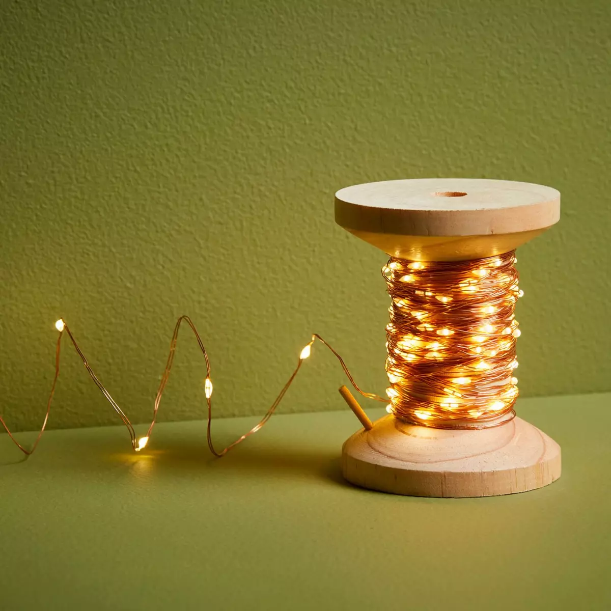 Lichterkette Spule Ollie Kupferfarben 1