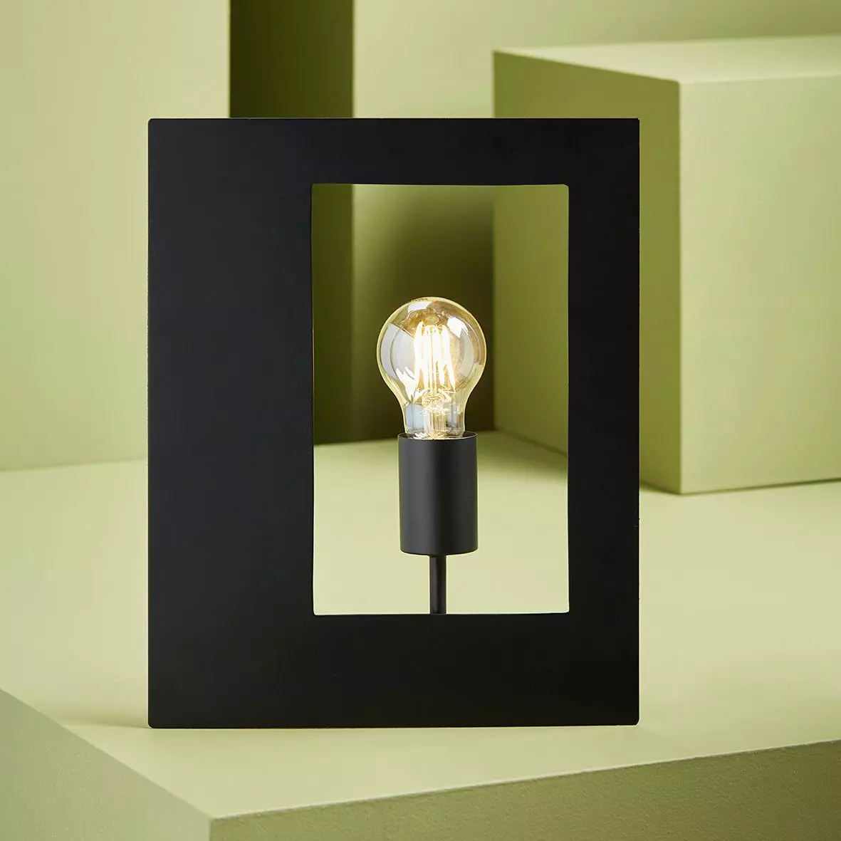 Lampada da tavolo Cuadro Nero 1